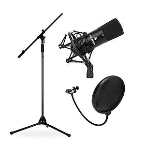 Electronic-Star Mikrofonní set, stojan, mikrofon a pop filtr obraz