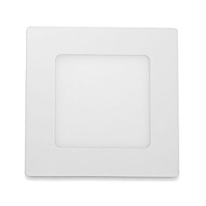 LED Solution Bílý vestavný LED panel hranatý 120 x 120mm 6W Barva světla: Teplá bílá 191071 obraz