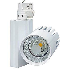 Ecolite Bílý lištový LED reflektor 20W 3F TR-TL-20W/BI obraz