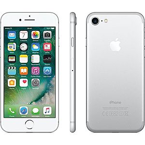 iPhone 7 Silver (bílo-stříbrný) + DÁRKY za 500 Kč + 33 dní na výměnu Paměť: 128GB, Kategorie: C+ obraz