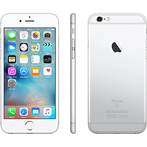 iPhone 6s Silver (bílo-stříbrný) + DÁRKY za 500 Kč + 33 dní výměna ZDARMA Paměť: 16GB, Kategorie: B+ obraz