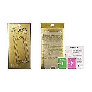 Ochranné tvrzené sklo Glass Gold pro iPhone 7 PLUS, 8 PLUS obraz