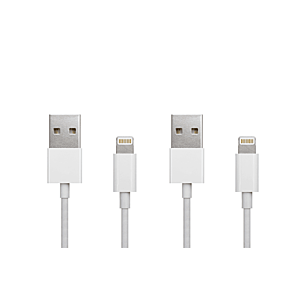 PouziteiPhony.cz Akce: 2 ks datový kabel USB/Lightning pro Apple iPhone 1m bílý obraz