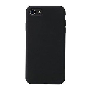 Prémiový silikonový kryt MasterMobile pro Apple iPhone 6/6s Barva: Černá (Black) obraz