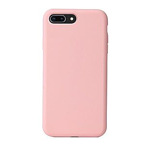 Prémiový silikonový kryt MasterMobile pro Apple iPhone 7 Plus/ 8 Plus Barva: Světle růžová (Cherry pink) obraz