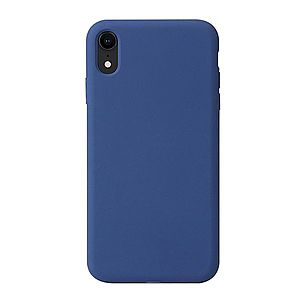 Prémiový silikonový kryt MasterMobile pro Apple iPhone X/XS Barva: Kobaltová modrá (Cobalt blue) obraz