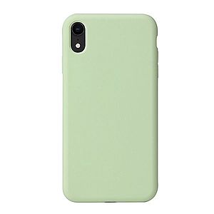 Prémiový silikonový kryt MasterMobile pro Apple iPhone X/XS Barva: Zelená (Matcha green) obraz
