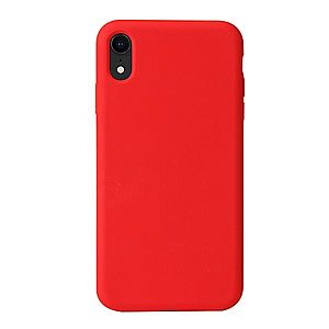 Prémiový silikonový kryt MasterMobile pro Apple iPhone X/XS Barva: Červená (Red) obraz