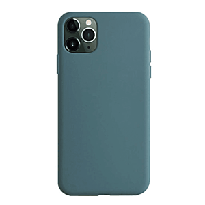 Prémiový silikonový kryt MasterMobile pro Apple iPhone X/XS Barva: Piniově zelená (Pine green) obraz