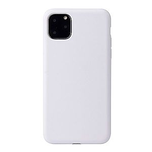 Prémiový silikonový kryt MasterMobile pro Apple iPhone 11 Pro Barva: Bílá (White) obraz