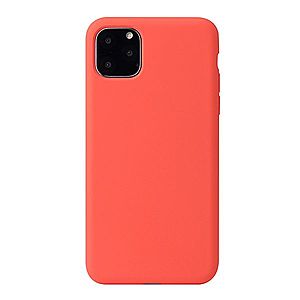 Prémiový silikonový kryt MasterMobile pro Apple iPhone 11 Pro Barva: Světle červená (Coral red) obraz