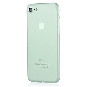 Ultra tenký plastový kryt MasterMobile Standard pro Apple iPhone 6 / 6s poloprůhledný matný s výřezem pro logo Barva: : Světle zelená (Light green) obraz