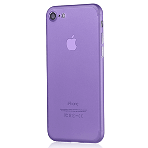 Ultra tenký plastový kryt MasterMobile Standard pro Apple iPhone 6 / 6s poloprůhledný matný s výřezem pro logo Barva: : Fialová (purple) obraz