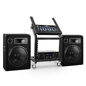 Electronic-Star DJ reproduktorový set Rack Star série Venus Bounce 200 lidí obraz
