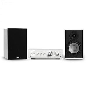 Numan Drive 802, stereo sada, stereo zesilovač, regálový reproduktor, černá/bílá obraz