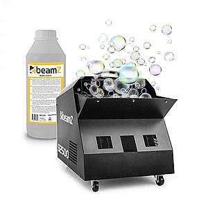 Beamz B2500 Bubble Machine, souprava na výrobu bublinek, včetně 1 litru kapaliny obraz