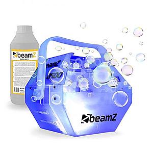 Beamz B500LED, sada s výrobníkem mýdlových bublin, RGB LED barevný efekt, 1 l tekutiny obraz