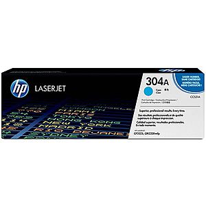 HP 304A Azurová originální tonerová kazeta LaserJet CC531A obraz