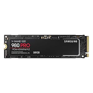 Samsung 980 PRO M.2 500 GB PCI Express 4.0 V-NAND MLC NVMe MZ-V8P500BW obraz