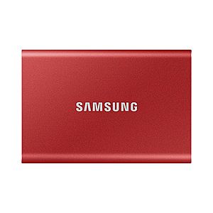 Samsung Portable SSD T7 1000 GB Červená MU-PC1T0R/WW obraz