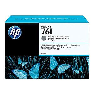 HP 761 Tmavě šedá inkoustová kazeta DesignJet, 400 ml CM996A obraz