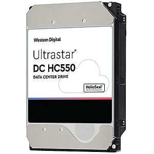 Western Digital Ultrastar DC HC550 3.5" 16000 GB Serial ATA 0F38462 obraz