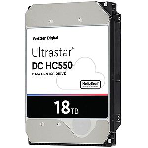Western Digital 18TB ULTRASTAR DC HC550 3.5" SATA - 0F38459 obraz