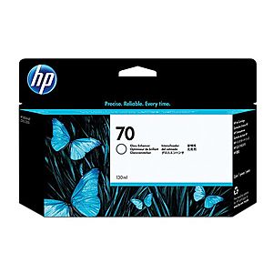 HP 70 Inkoustová kazeta zesilovače lesku DesignJet, 130 ml C9459A obraz