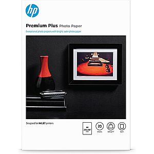 HP Premium Plus Semi-gloss Photo Paper, 20 listů/A4/210 x 297 CR673A obraz