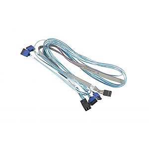 Supermicro CBL-SAST-0699 SATA kabel 90 m Modrá, Šedá CBL-SAST-0699 obraz