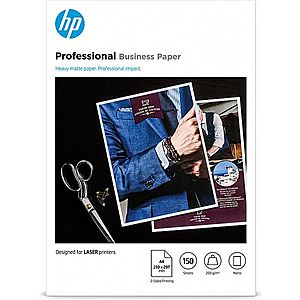 HP Professional Business Paper, Matte, 200 g/m2, A4 (210 x 297 7MV80A obraz
