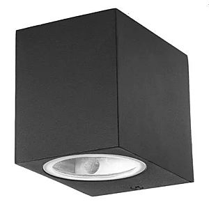 LED Solution Černé fasádní svítidlo hranaté GU10 7510 obraz