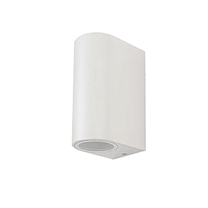 LED Solution Bílé fasádní svítidlo kulaté 2x GU10 7542 obraz