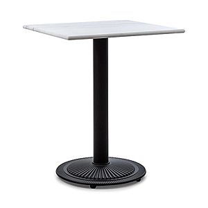 Blumfeldt Patras Onyx, bistro stolek, secesní styl, mramor, 60x60cm, v: 72cm, kulatý obraz