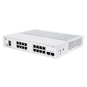 Cisco CBS250-16T-2G-EU Smart 16-port GE, 2x1G SFP CBS250-16T-2G-EU obraz
