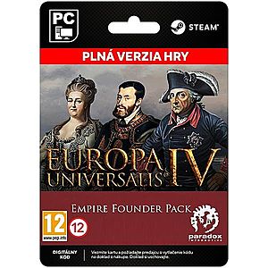 Europa Universalis 4: Empire Founder Pack [Steam] obraz