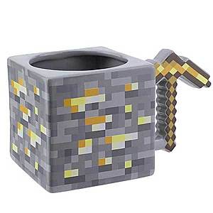 Hrnek Gold Pickaxe (Minecraft) obraz