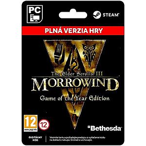 The Elder Scrolls 3: Morrowind (Game of the Year Edition) [Steam] obraz
