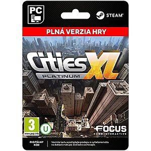 Cities XL Platinum [Steam] obraz