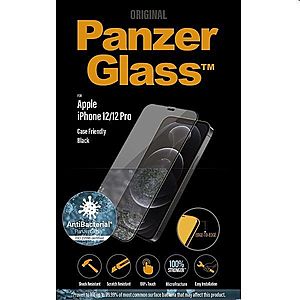 Ochranné temperované sklo PanzerGlass Case Friendly pro Apple iPhone 12/12 Pro, černé obraz