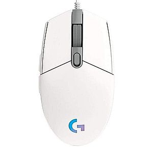 Herní myš Logitech G102 Lightsync Gaming Mouse, bílá obraz