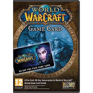 World of Warcraft Předplacená karta na 60 dní PC obraz