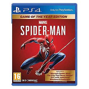 Marvel 's Spider-Man CZ (Game of the Year Edition) PS4 obraz
