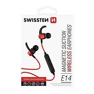 Bluetooth sluchátka Swissten Active, červené obraz