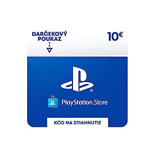 PlayStation Store - dárková karta 10€ obraz