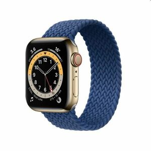 COTEetCI Nylon Braided Band 161 mm for Apple Watch 38/40/41 mm, atlantic blue obraz