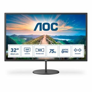 AOC V4 Q32V4 plochý počítačový monitor 80 cm (31.5") 2560 x Q32V4 obraz