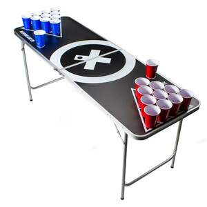 BeerCup Baseliner, souprava se stolem na beer pong, audio, držadla, držák na míčky, 6 míčků obraz
