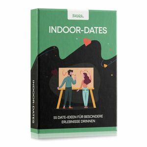 Spielehelden Indoor Dates karetní hra pro páry 55 nápadů milostné rande svatební dar obraz