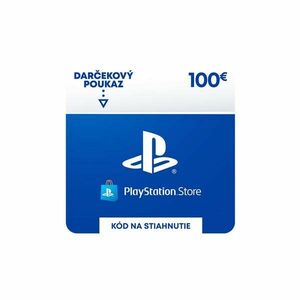 PlayStation Store - dárkový poukaz 100 € obraz